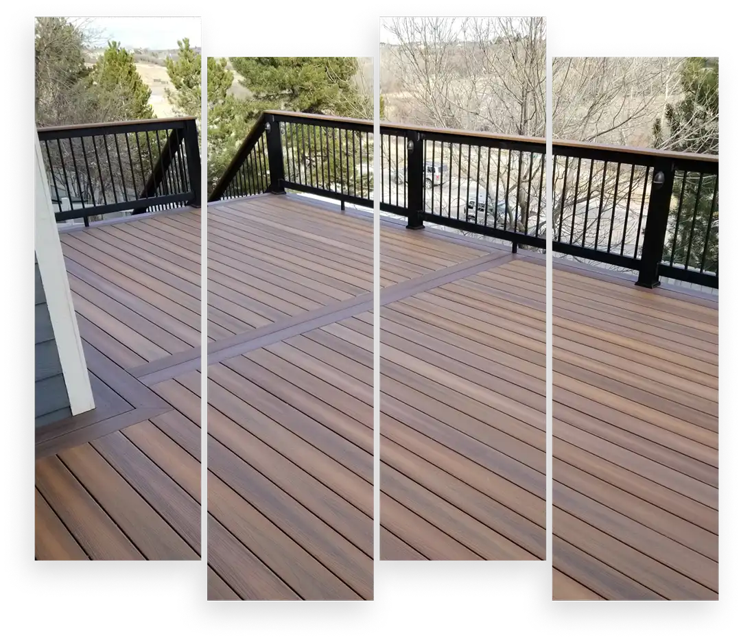 composite deck builders and deck railings contractor in Colorado