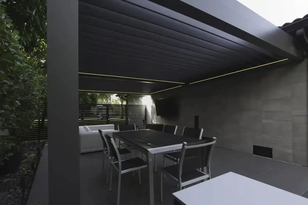Louvered Pergola Installation in Castle Rock, CO | Azenco | Alta Outdoor Living