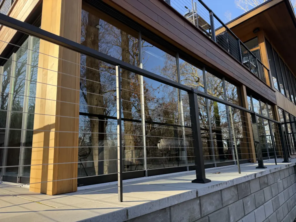 Commercial Slide Clear Enclosure